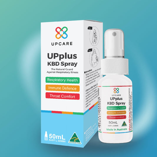 50ml UPplus Cough and Sore Throat Spray. Boost your Respiratory Health & Immune System